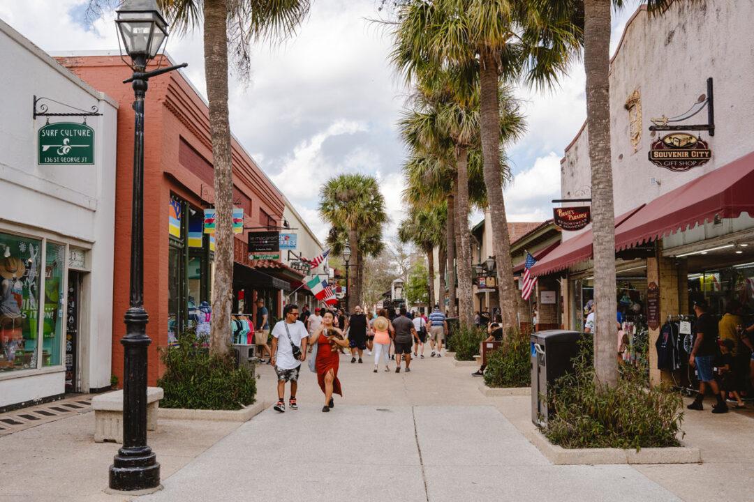 downtown st augustine shopping